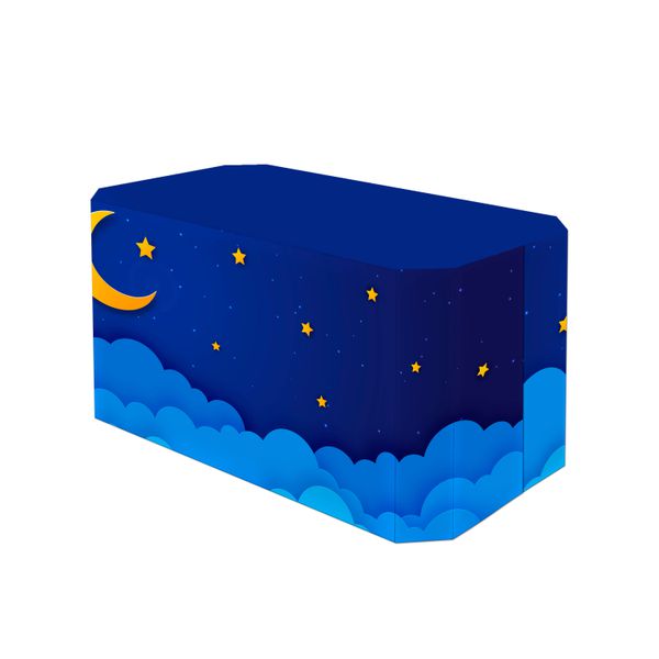 Capa de Mesa Descorativa Veste Fácil Tema Festa Do Pijama