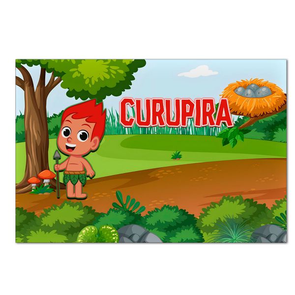 Painel Retangular Horizontal 2,20x1,50 Tema Folclore 2