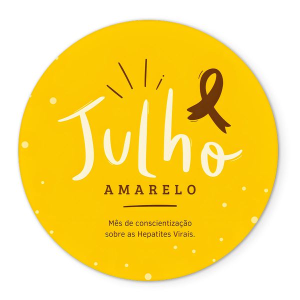 Painel Redondo Veste Fácil C/ Elástico 1,50x1,50 Tema Julho Amarelo