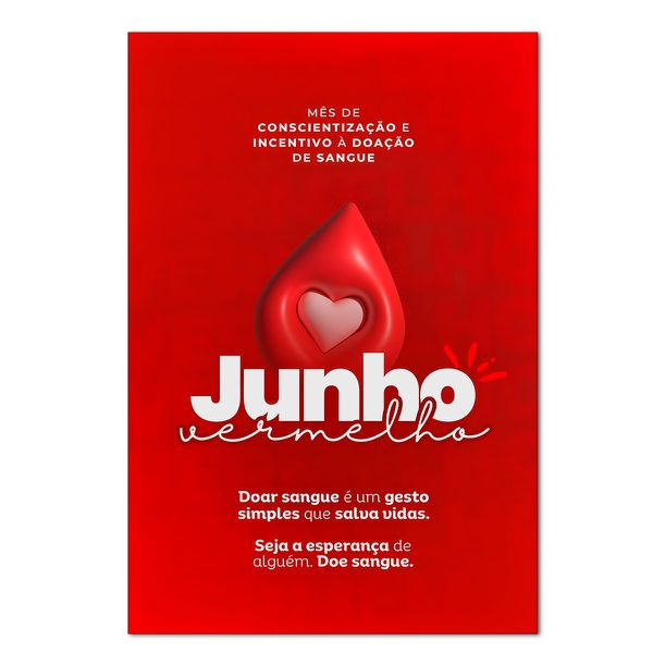 Painel Retangular Passa Varão 1,50x2,20 Tema Junho Vermelho