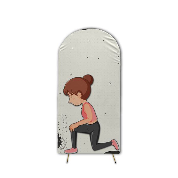  Capa de Painel Romano Veste Fácil C/ Elástico Tema Maria Das Dores