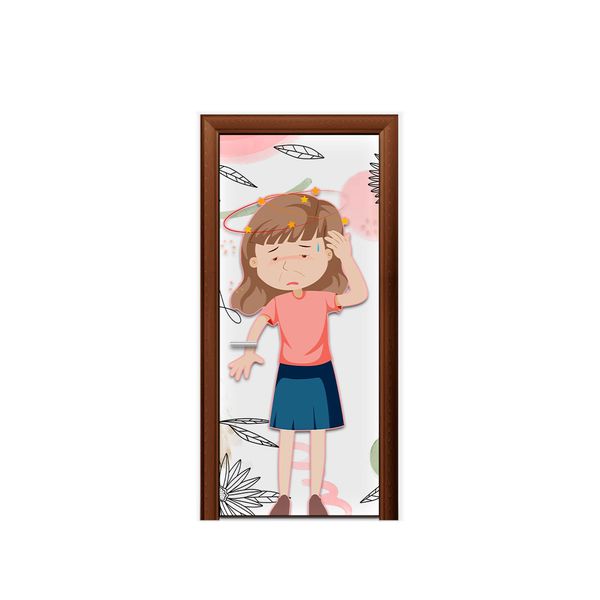 Capa De Porta Veste Fácil Decorativa Tema Maria Das Dores