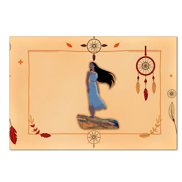 Painel Retangular Horizontal 2,20x1,50 Tema Pocahontas