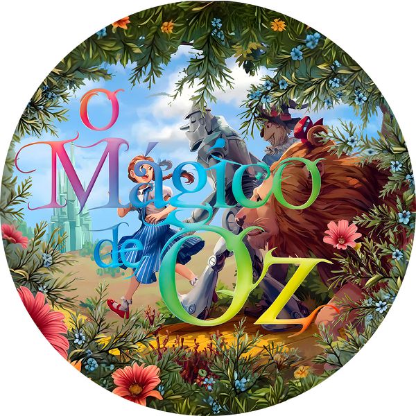 Painel Temático O Mágico de Oz Veste Fácil C/ Elástico
