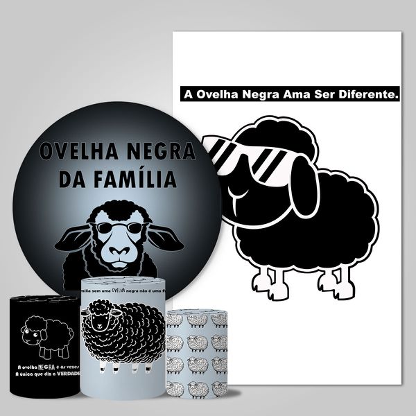 Trio Capas + Painéis Casado Veste Fácil Ovelha Negra Da Família