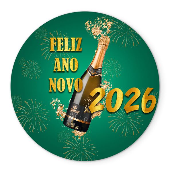 Painel Temático Feliz Ano Novo 7 Veste Fácil C/ Elástico