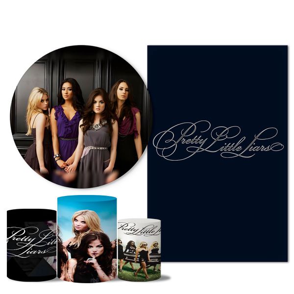 Trio Capas + Painéis Casado Veste Fácil Pretty Little Liars