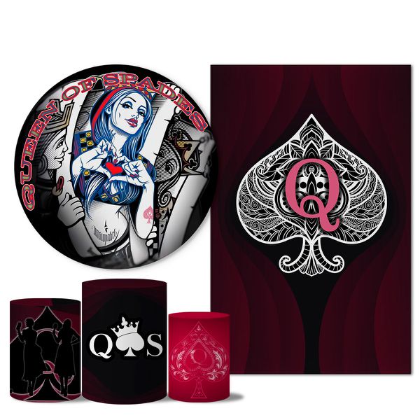 Trio Capas + Painéis Casado Veste Fácil Queen Of Spades