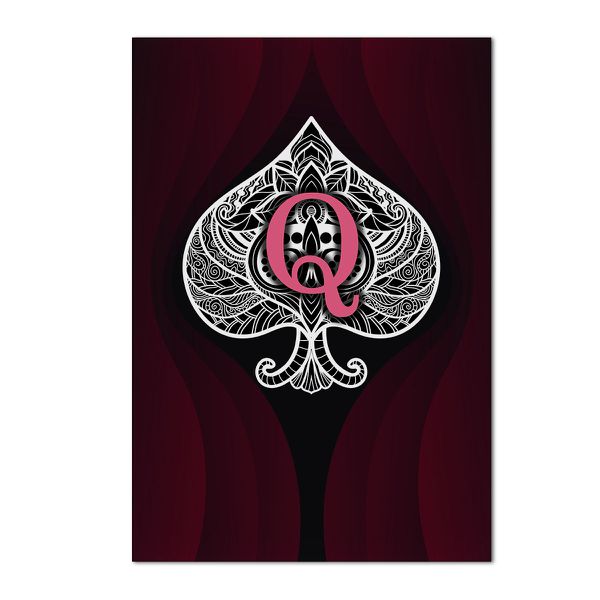 Painel Retangular Queen Of Spades