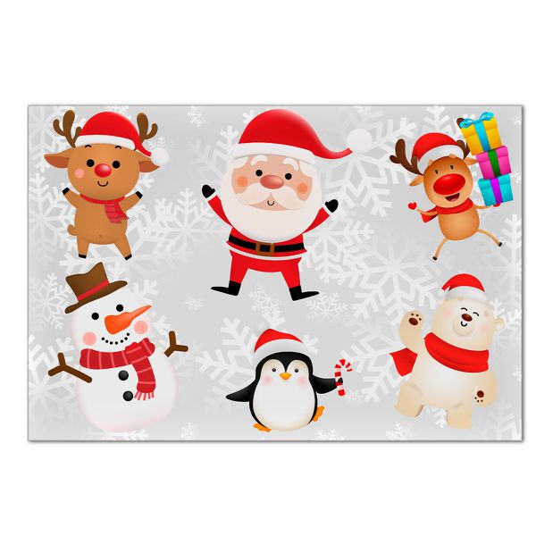 Painel Retangular Horizontal Feliz Natal 6