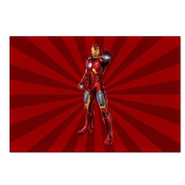 Painel Retangular Horizontal Homem de Ferro 2