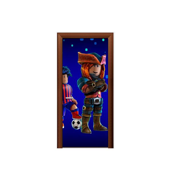 Capa de Porta Tema Roblox 2