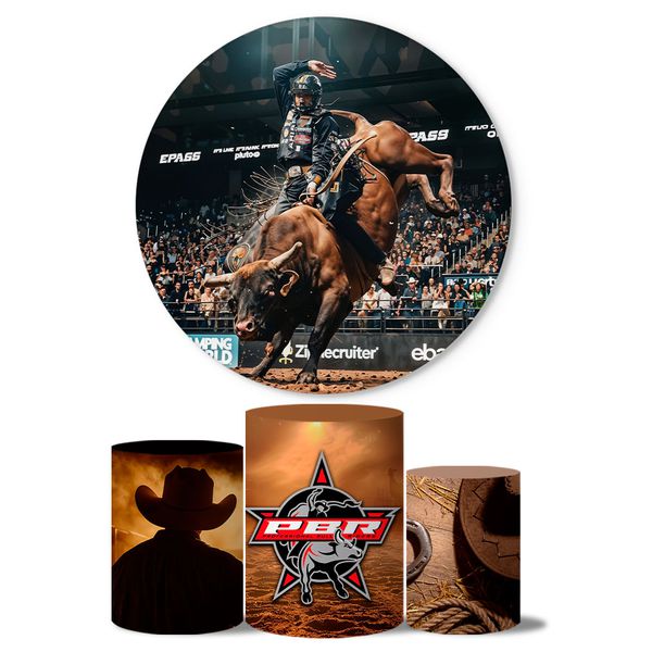 Trio Capas Cilindros + Painel Veste Fácil Rodeio