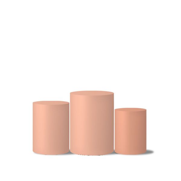 Trio Capas Cilindros Veste Fácil Rose