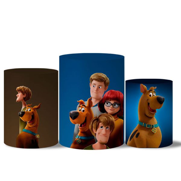Trio Capas Cilindros Veste Fácil Scooby-Doo