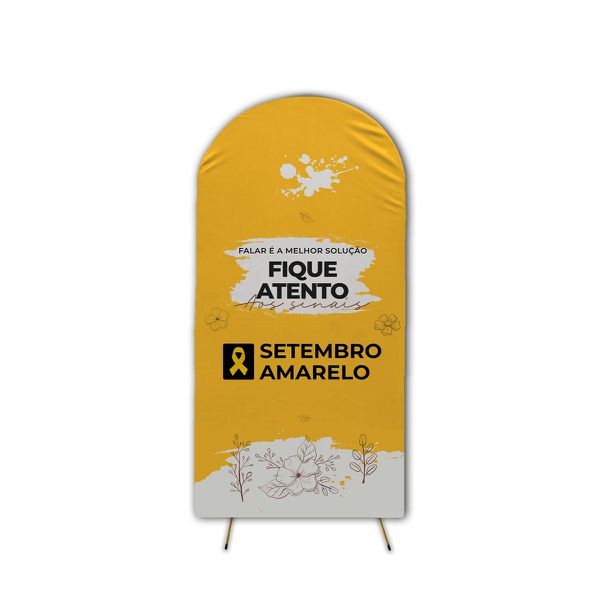 Capa Painel Romano Tema Setembro Amarelo