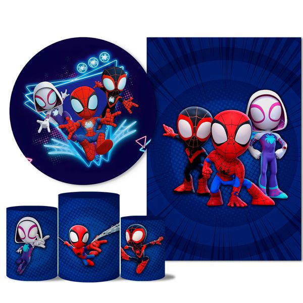Trio Capas + Painéis Casado Spidey
