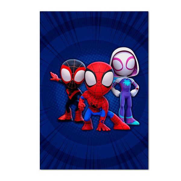 Painel Festa Retangular Spidey