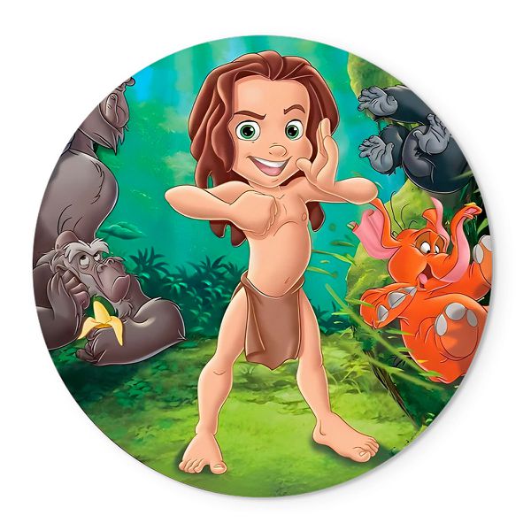 Painel Temático Tarzan Jovem Veste Fácil C/ Elástico