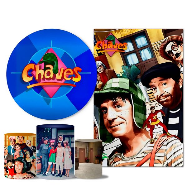 Trio Capas + Painéis Casado Turma do Chaves