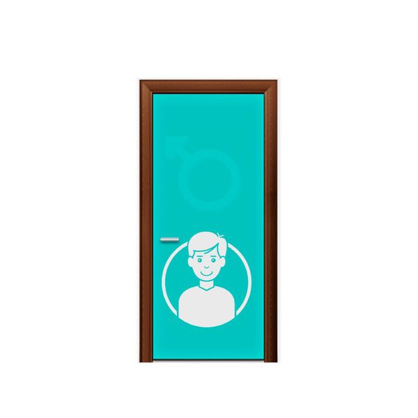 Capa de Porta Tema Masculino 1
