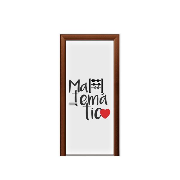 Capa de Porta Veste Facil Com Elástico Tema Profissões Matematica