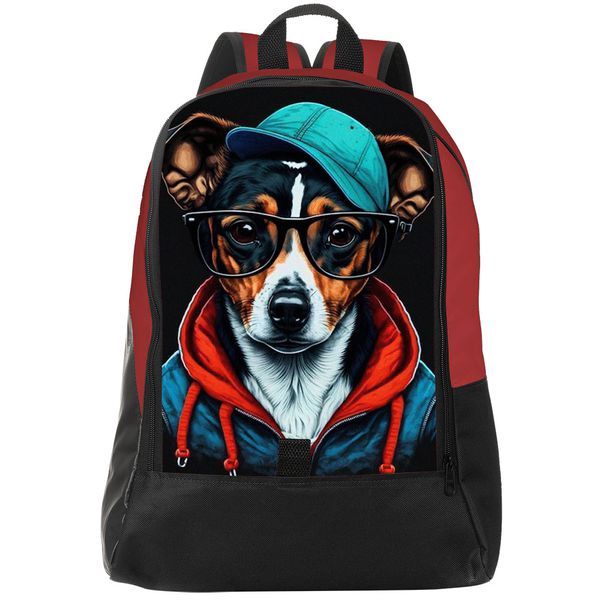 Mochila Escolar Premium Estilo Conforto Dogs