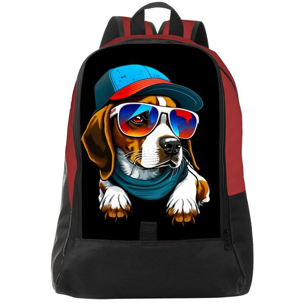 Mochila Escolar Premium Estilo Conforto Dogs