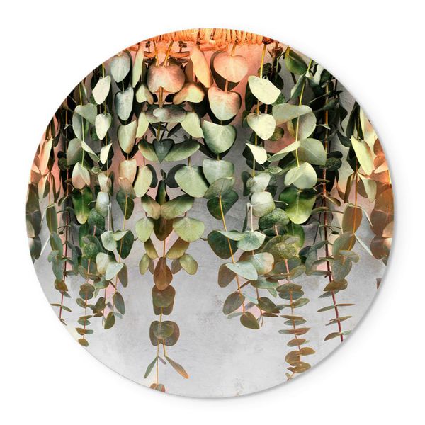 Painel Redondo Tema Natureza Elegante