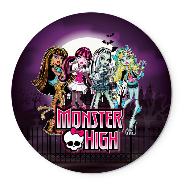 Painel Temático Monster High Veste Fácil C/ Elástico