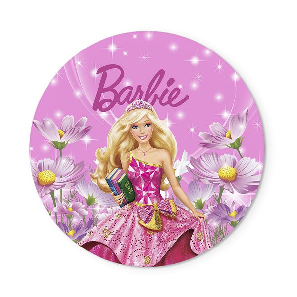 Painel Temático Princesa Barbie Veste Fácil C/ Elástico
