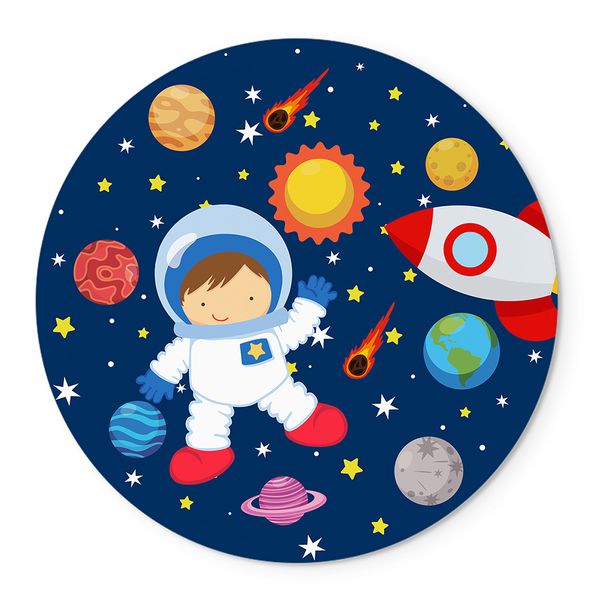 Painel Temático Astronauta Cometas Veste Fácil C/ Elástico