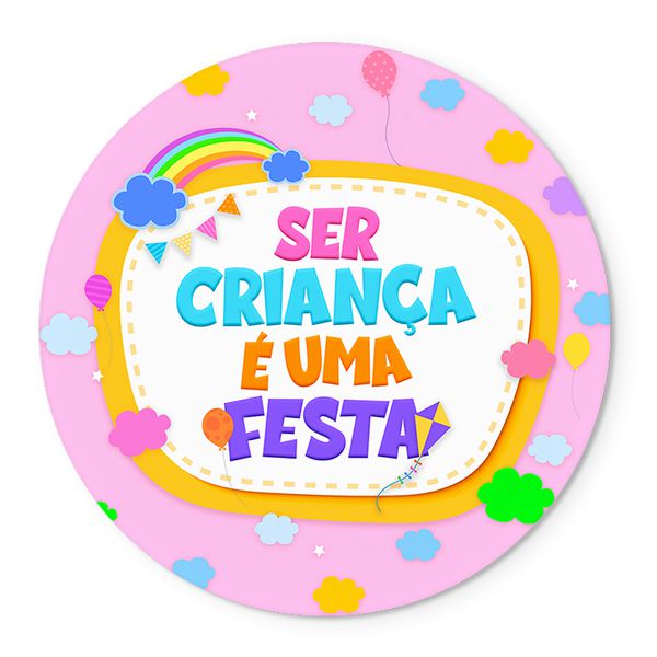 Painel Temático Dia das Crianças 5 Veste Fácil C/ Elástico
