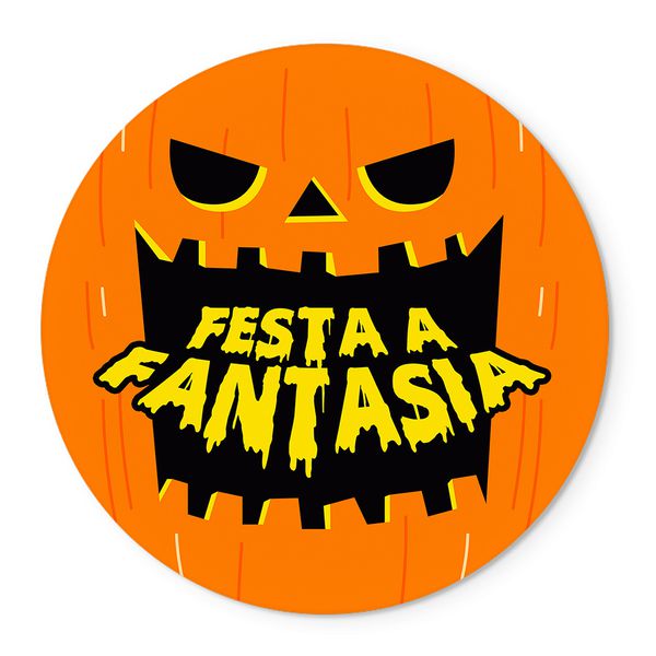 Painel Temático Halloween Festa à Fantasia Veste Fácil C/ Elástico