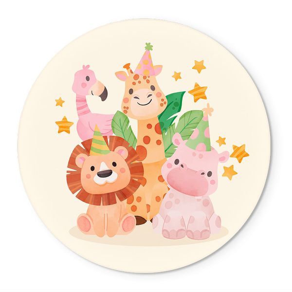 Painel Temático Animais Veste Fácil C/ Elástico
