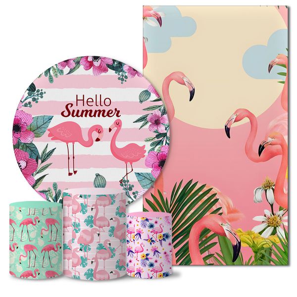 Trio Capas + Painéis Casado Flamingo 2 Veste Fácil 