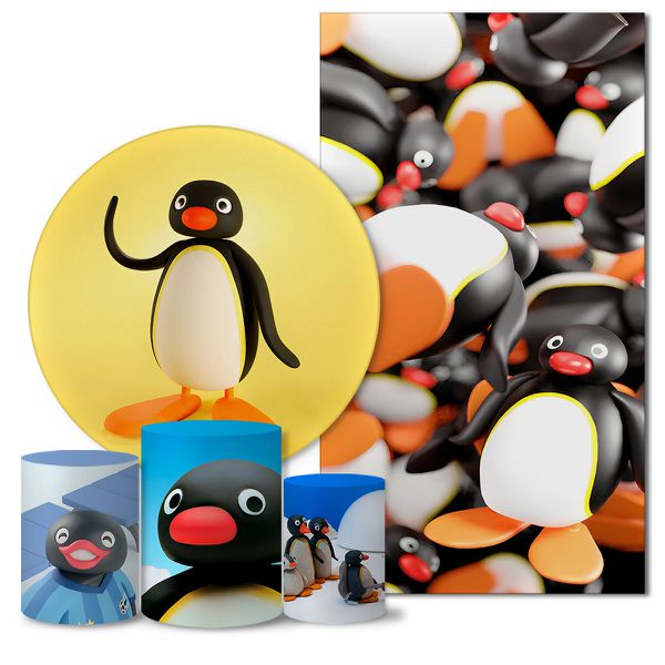 Trio Capas + Painéis Casado Pingu Veste Fácil 