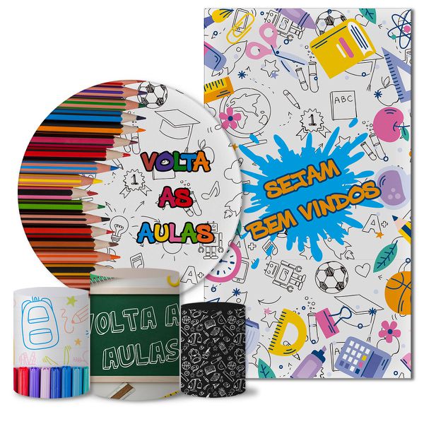 Trio Capas + Painéis Casado Volta ás Aulas 2 Veste Facil 