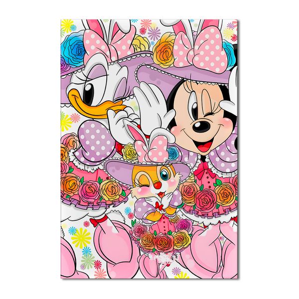 Painel Festa Retangular Minnie e Margarida 