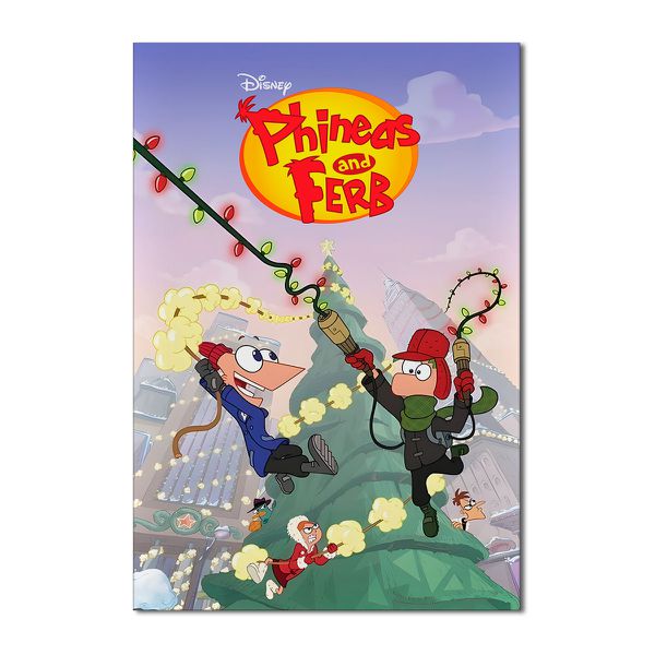 Painel Festa Retangular Tema Phineas e Ferb