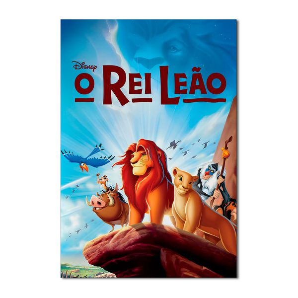 Painel Festa Retangular Rei Leão 3 
