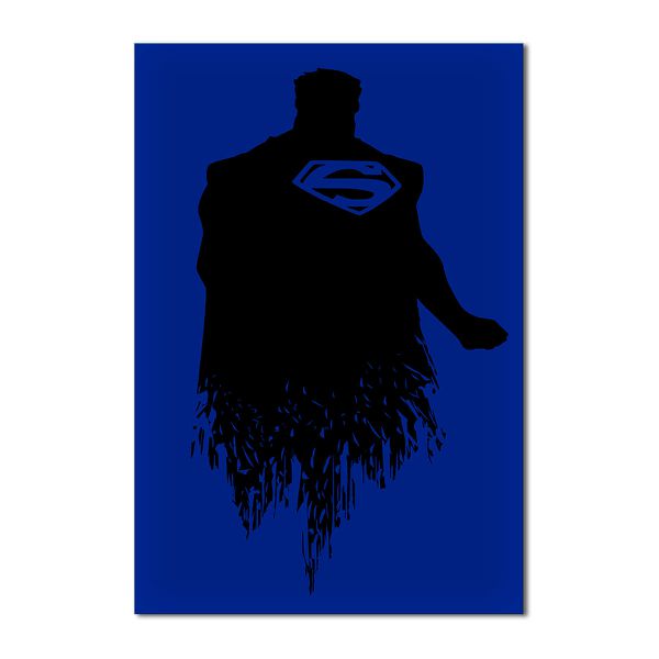 Painel Festa Retangular Tema Superman 2 