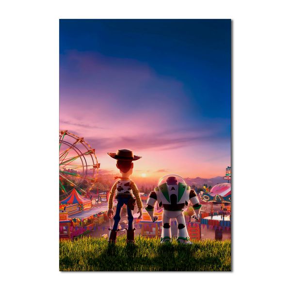 Painel Festa Retangular Tema Toy Story 4 
