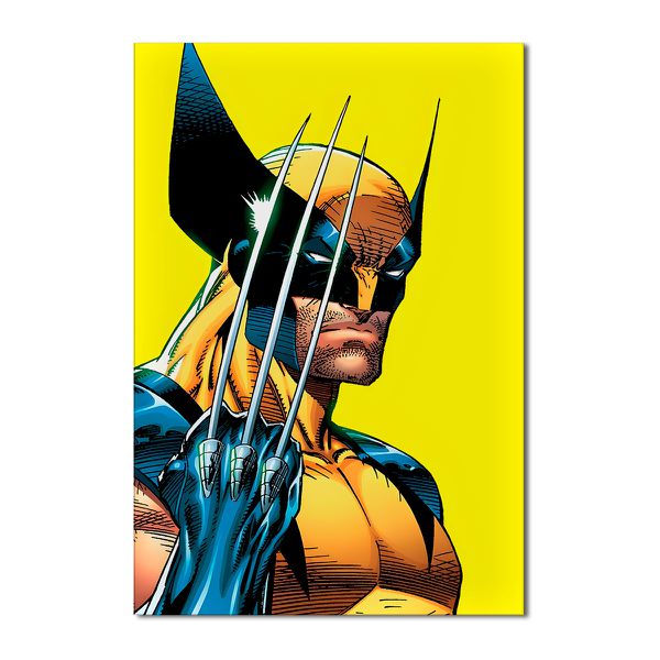 Painel Festa Retangular Tema Wolverine