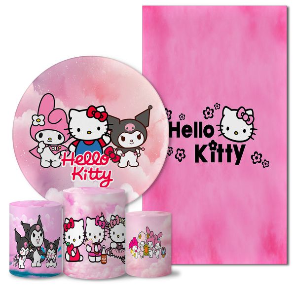 Trio Capas + Painéis Casado Hello Kitty 2 Veste Fácil