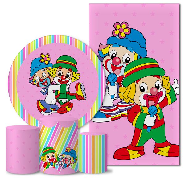 Trio Capas + Painéis Casado Patati Patata Rosa Veste Fácil