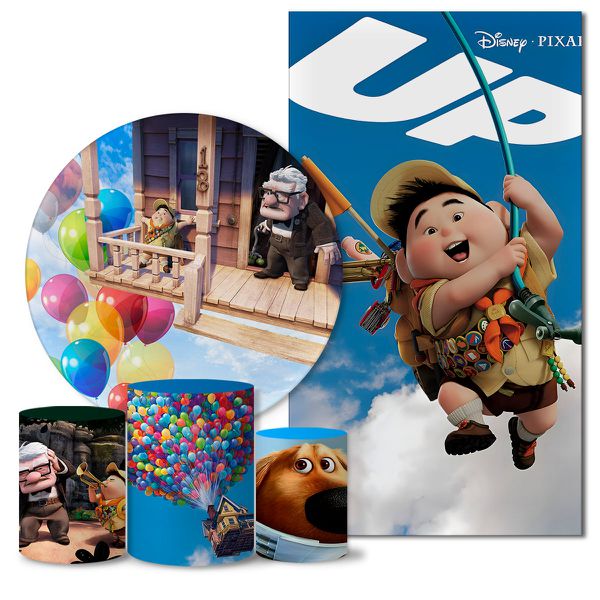 Trio Capas + Painéis Casado Tema Up Altas Aventuras Veste Fácil