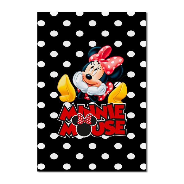 Painel Festa Retangular Minnie Mouse