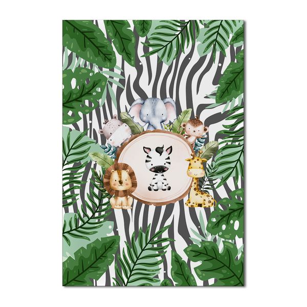 Painel Festa Retangular Zebra