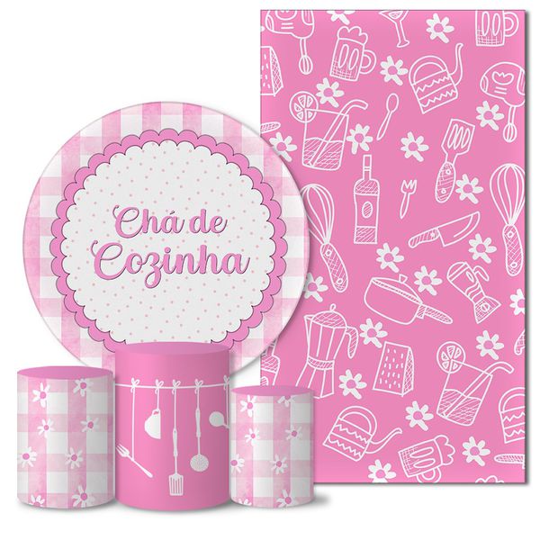 Trio Capas + Painéis Casado Chá de Cozinha 3 Veste Fácil